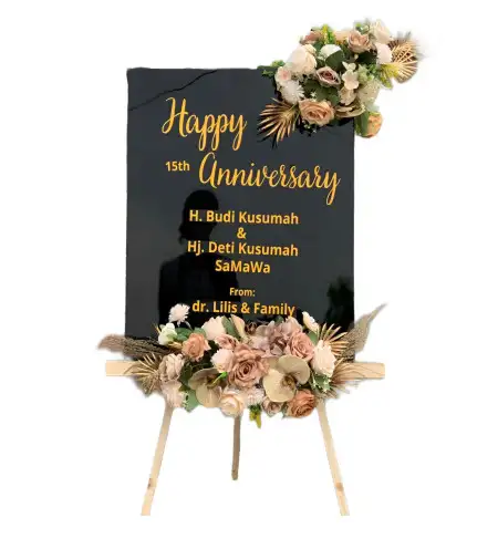 Papan Bunga Akrilik Siatas Barita