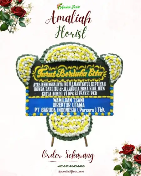 Papan Bunga Duka Siatas Barita